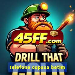 telefone copasa betim